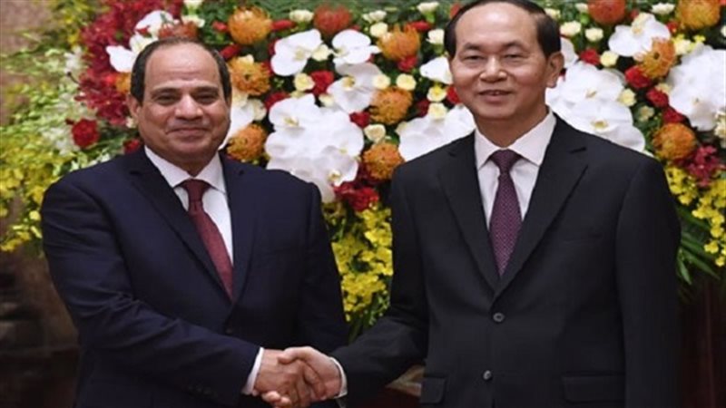 الرئيس السيسي ونظيره