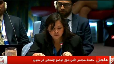 بث مباشر ..  جلسة مجلس الأمن حول الوضع الإنساني في سوريا 