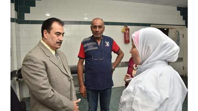 8 أشخاص من مصابي انقلاب ميكروباص يتلقون العلاج على طريق السخنة