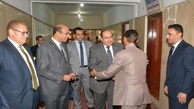 عبدالمنعم: يهنئ رئيس المحكمة الابتدائية لتوليه المنصب في سوهاج
