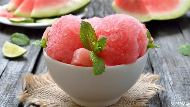 مثلجات البطيخ 
