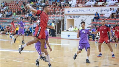فريق اليد يستعد لمواجهة الأهلي البحريني ببطولة القاسمي