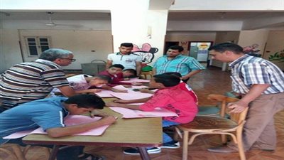 صور.. المسابقة الفنية للرسم الإبداعي للطلائع بالشباب والرياضة ببني سويف