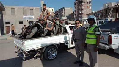 ضبط تشكيل عصابي لسرقة الدراجات النارية بـ قليوب 