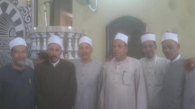 صور.. وكيل أوقاف سوهاج  يفتتح مسجد الدومى فى طما