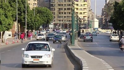 انتظام حركة المرور في شوارع وميادين الجيزة
