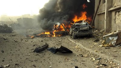 فيديو .. لحظة انفجار قرب مسجد الميتم في حلب وسقوط قتلى مدنيين