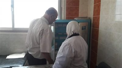 صور..مدير الطب الوقائي في زيارة مفاجئة لمستشفيات إدارة المحمودية 
