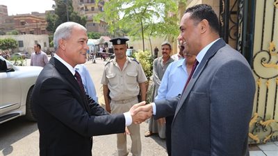 صور.. محافظ المنوفية الجديد يصل مقر الديوان العام لمباشرة مهام عمله