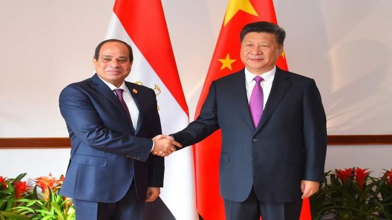 الرئيس السيسي ونظيره