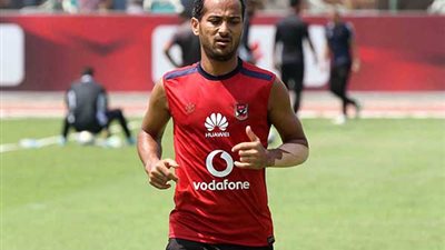 وليد سليمان يشارك في مران الغائبين عن مباراة الإنتاج