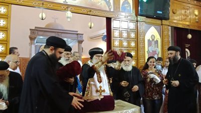 الاحتفال بـ عيد تدشين الكاتدرائية وختام النشاط الخدمي بـ إيبارشية البحيرة