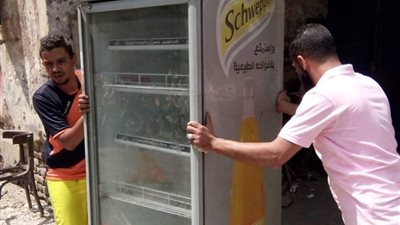 صور .. حملة لإزالة الإشغالات داخل حي بولاق