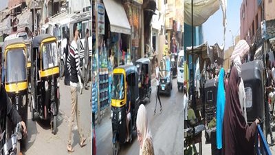 بعد توغل التكاتك بالشوارع والمدن.. مواطنو بنى سويف: ضرورة متابعتها ووجود قاعدة بيانات لها.. وأصحاب
