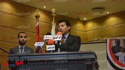 وزير الرياضة يلتقي بشباب منظمة الأمم المتحدة لتحالف الحضارات