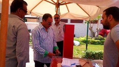 محمود الخطيب يحضر قرعة دوري أبطال إفريقيا