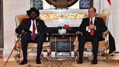 الرئيس السيسي يؤكد دعم مصر لمبادرة الحوار الوطني في جنوب السودان