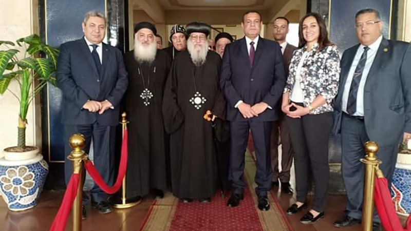  محافظ البحيرة يستقبل