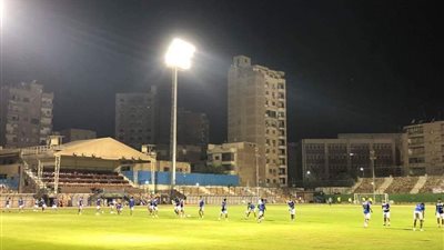 صور.. طنطا يواصل تحضيراته لـ مواجهة بلدية المحلة