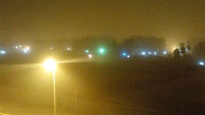 صور.. عاصفة ترابية تضرب أسوان والمرور يواجهها باستعدادات مكثفة