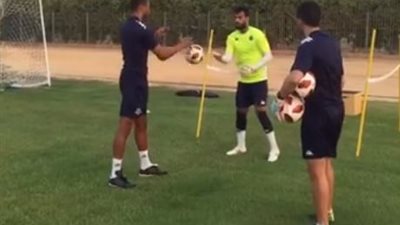 الشناوي يعلق على تدريبه مع ديدا