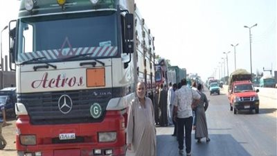 تفعيل حظر سير سيارات النقل الثقيل على الدائري الزائد حمولتها عن 5 أطنان