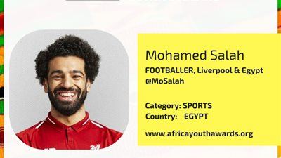 محمد صلاح ضمن الأفارقة الأكثر تأثيرا في 2018 