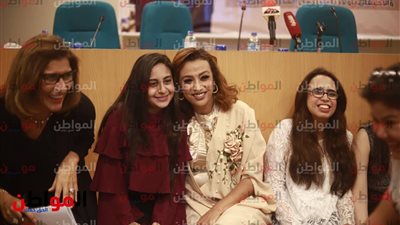 صور.. نجوم الفن في حفل تكريم صاحبة المركز الأول بـ مؤتمر الشباب