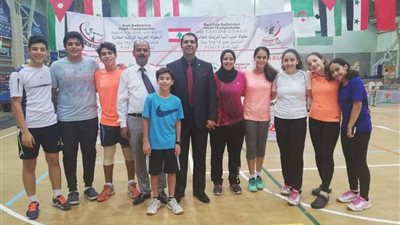 نتائج مميزة لـ مصر في البطولة العربية لناشئي الريشة الطائرة