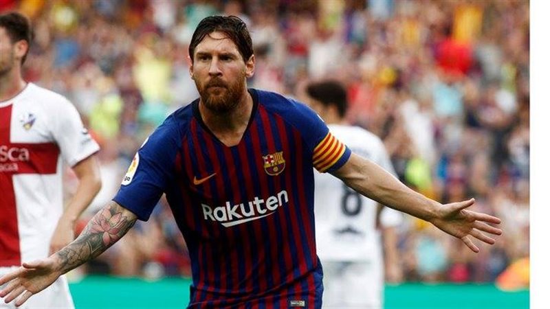 نجم برشلونة ليونيل
