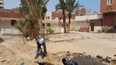 صور.. 4 ملايين جنيه لإحلال وتجديد شبكة مياه الأمل 