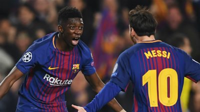 ديمبلي: اللعب في برشلونة أسهل من فرنسا