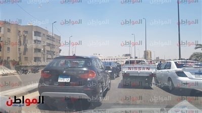 فيديو.. كثافات متوسطة أعلى كوبري ثروت
