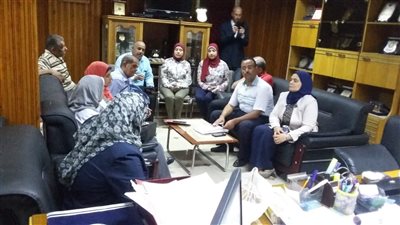 صور.. وكيل وزارة الصحة بأسيوط يلتقي وفد وزارة الصحة لمكافحة الفاشيولا