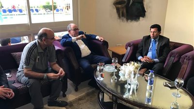 وزير الرياضة يجتمع بكرم كردي وعامر حسين للوقوف على آخر المستجدات قبل مباراة مصر والنيجر