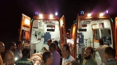 مصرع سيدة وإصابة 3 آخرون بتصادم سيارة شرطة بدراجة بخارية ببني سويف