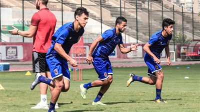 عمار حمدي يشارك في مران الأهلي