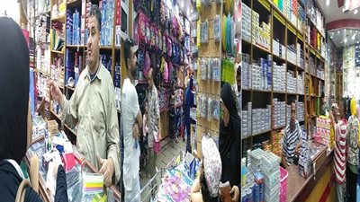 ارتفاع أسعار الأدوات المدرسية الى 30%.. والتجار: نسبة الإقبال على الشراء قلت