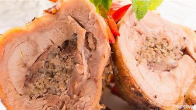 غداك عندنا.. رول الدجاج المحشي بالأرز المتبل