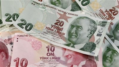 تراجع سعر الليرة التركية خلال التعاملات المسائية