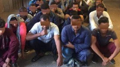 الداخلية تضبط 33 مهاجرًا غير شرعي من جنسيات مختلفة