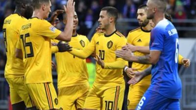 بلجيكا تتفتح دورى الأمم الأوروبية بثلاثية على حساب أيسلندا 