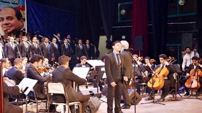 صور.. الشرقية تحتفل بالعيد القومي بإحتفالية فنية للمايسترو سليم سحاب