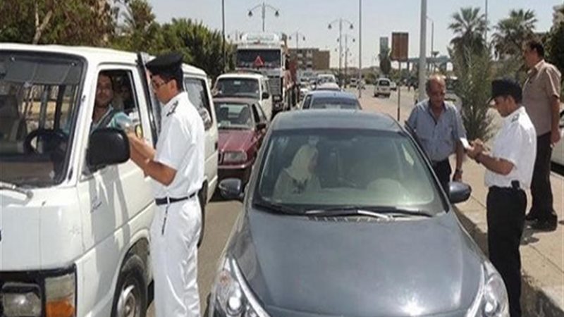 حملة مرورية مكبرة