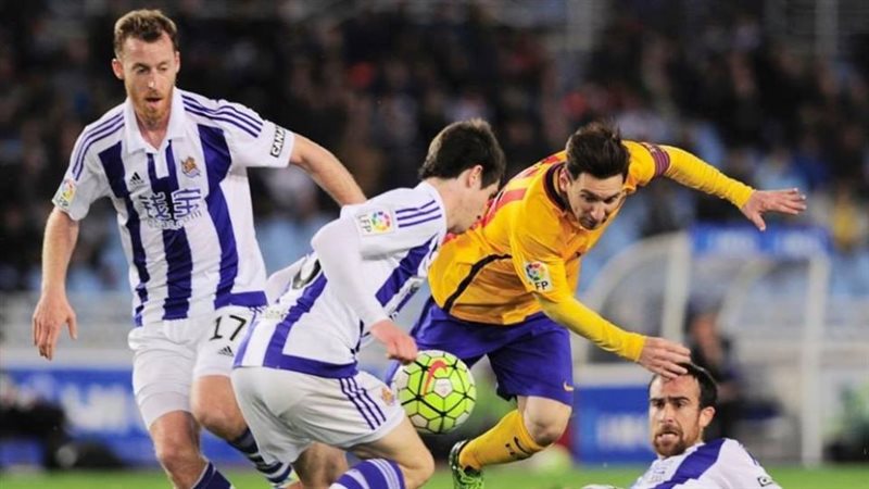 برشلونة وريال سوسيسيداد