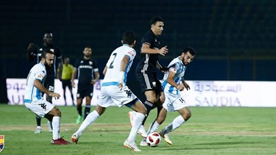 ملخص مباراة بيراميدز والجونة في الدوري المصري الممتاز