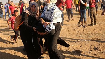 صور.. شهيدان وعدد كبير من الإصابات في جمعة المقاومة خيارنا بقطاع غزة
