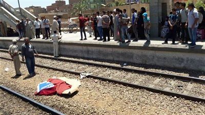 مصرع عامل تحت عجلات القطار بـ طوخ 
