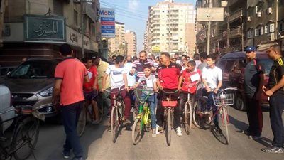الشباب والرياضة تنظم ماراثون رياضي بالمحلة تحت شعار ' الرياضة إسلوب حياة' 
