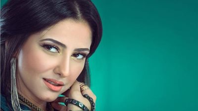 شاهد.. حنان مطاوع في إطلالة خضراء بعد تكريمها في مهرجان الفضائيات